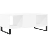  Stolić za kavu bijeli 90 x 50 x 36,5 cm od konstruiranog drva | shoptok.hr