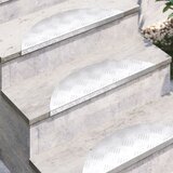 vidaXL Srebrna Aluminij 60 x 18 x 2.5 cm Stopnice Drugo Industrijski Cene