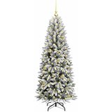  Umjetno božićno drvce Bijela 150 cm PVC, plastika, čelik i PE | shoptok.hr