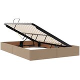  Otomanski krevet s pohranom Kapućino 140 x 190 cm Lažna koža | shoptok.hr