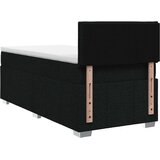  Boxspring krevet s madracem Crna 90 x 200 cm Tkanina | shoptok.hr