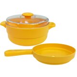  Dječja kuhinja za igru za priborom i namirnicama visine 93.5 cm - roza | shoptok.hr
