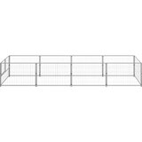  Kavez za pse srebrni 4 m² čelični | shoptok.hr