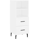 Maison Chic Komoda - Predalnik bela 34,5x34x90 cm inženirski les, (21716049) Cene
