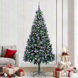  Umjetno božićno drvce Zelena 240 cm PVC i Čelik i Plastika | shoptok.hr