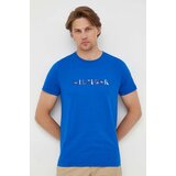 Tommy Hilfiger Bombažna kratka majica mornarsko modra barva | Shoptok.si