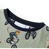  Dječja pidžama s kratkim rukavima svijetla kaki boja 92 | shoptok.hr