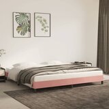 vidaXL okvir za krevet ružičasti 200x200 cm baršunasti Cijene