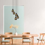 Opviq Luster Dimljena-032, 114cm50x50cm, 5xE27, Siva | Eponuda.ba