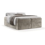 Maison de Rêve Svetlo rjava boxspring postelja s prostorom za shranjevanje 160x200 cm Yoko – | Shoptok.si