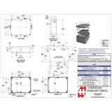 Hammond Electronics 1554 PC Univerzalno kućište Polikarbonat Siva 1 ST Cijene
