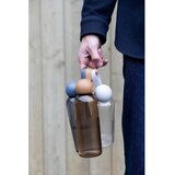 Sagaform Temno siva steklenica za vodo za na pot iz reciklirane plastike 600 ml Ture – | Shoptok.si