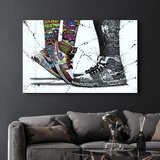 WALLXPERT Dekorativna slika na kaljenom staklu, 46x72cm, Šarena | Eponuda.ba