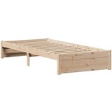vidaXL Okvir kreveta bez madraca 75 x 190 cm od masivne borovine | shoptok.hr
