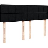  Krevet s oprugama i madracem crni 160x200 cm od tkanine | shoptok.hr