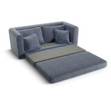 Micadoni Prašno modra raztegljiva sedežna garnitura 158 cm Lido – | Shoptok.si