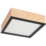  plafonsko svetlo natural square 2xE27/15W/230V 31x31 cm borovina/crna | Eponuda.com