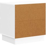  Noćni ormar s ladicama Bijela visokog sjaja 43 x 34,5 x 44,5 cm | Eponuda.ba