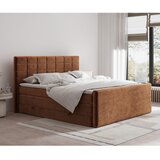 Maison de Rêve Narančasti boxspring krevet s prostorom za odlaganje 140x200 cm Ava – | shoptok.hr