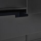 MID.YOU KOMODA, antracit, črna | Shoptok.si