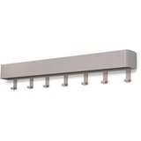 Spinder Design Siv/bež kovinski stenski obešalnik s polico Dax Play – | Shoptok.si