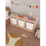 Hanah home višenamenska komoda tidy sonomo white | ePonuda.com