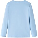  Dječja majica dugih rukava svjetloplava 104 | shoptok.hr
