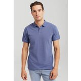 Legendww muska pamucna polo majica u plavo boji | ePonuda.com