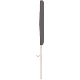  LED glava kreveta Siva 144 cm Lažna koža | shoptok.hr