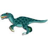 Janod Magnetibook Dinosaurus ploča s magnetima 3 y+ 1 kom | shoptok.hr
