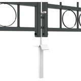  Vrata Ograde za Vrt s Arhivnim Vrh Assen Siva 500 x 75 cm Čelik | shoptok.hr