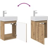 Jedinstveni ormar za kupaonicu s umivaonikom Hrast artisan | shoptok.hr