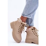 Boto Women's Suede Trapper Boots Light Beige Jette | shoptok.hr