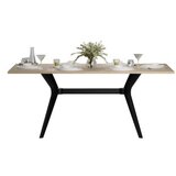 Hanah home Luna Oak Dining Table | ePonuda.com