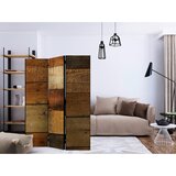 Artgeist Paravan Wooden Patterns, 3-Delni, Dvostranski | Shoptok.si