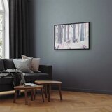  Slika - Fairy-Tale Forest (1 Part) Vertical - Second Variant 120x80 U crnom drvenom okviru | shoptok.hr