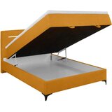 Mömax Postelja Z Vzmetnico Jerry, Gorčično Rumena, 100x200 | Shoptok.si