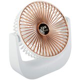 Bežična prijenosna baterija. stolni ventilator usb bijeli | shoptok.hr