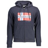 Napapijri MEN&#39;S BLUE SWEATSHIRT WITH ZIP | shoptok.hr