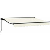  Ručno sklopiva tenda Krem 2,5 x 2 m Poliester s PU premazom | shoptok.hr