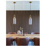 House Nordic Viseča svetilka v zlati barvi s steklenim senčilom ø 13 cm Luton – | Shoptok.si