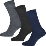 Gianvaglia 3 pari bombažne moške nogavice Essential Comfort Cene