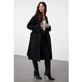 Trendyol Black Oversize Coat Cene