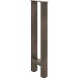 Noge za konzolni stol Prirodni čelik 2 kom 28 x (72-73) cm Čelik - Prirodna 28 x (72-73) cm 2 1 | shoptok.hr