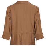 Vila Topi & Bluze Top Jobba V-Neck - Nuthatch Kostanjeva Cene