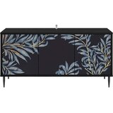  ormar DOKKUM 102 x 33 x 51 cm Crni hrast Konstruirano drvo | shoptok.hr