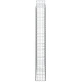  Gabionska košara s lukom 200x30x220/240 cm pocinčano željezo | shoptok.hr