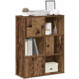 vidaXL Regal za knjige boja starog drva 60x24x76,5cm konstruirano drvo | shoptok.hr
