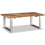  Stolić za kavu od masivnog obnovljenog drva 100 x 60 x 38 cm | shoptok.hr