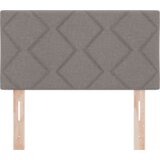  LED Uzglavlje Dizajn Dijamantskih Blokova Taupe 80 cm Tkanina | shoptok.hr